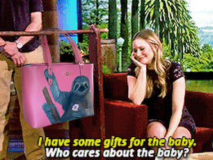 Kristen Bell's Zen Sloth
