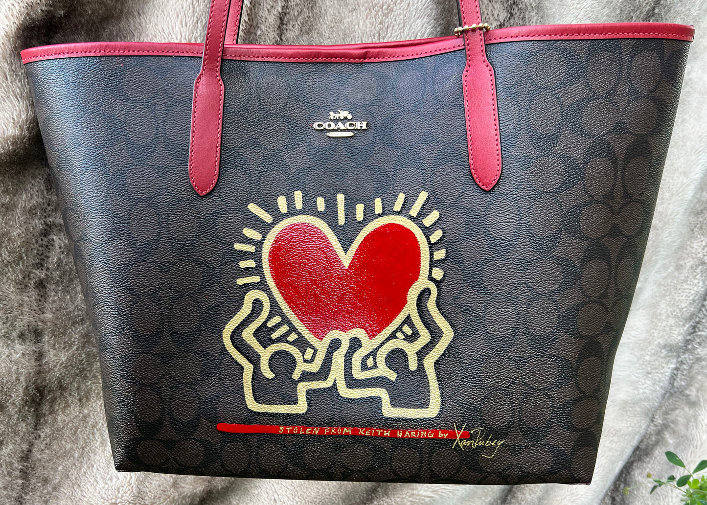 Haring Heartbeat Tote