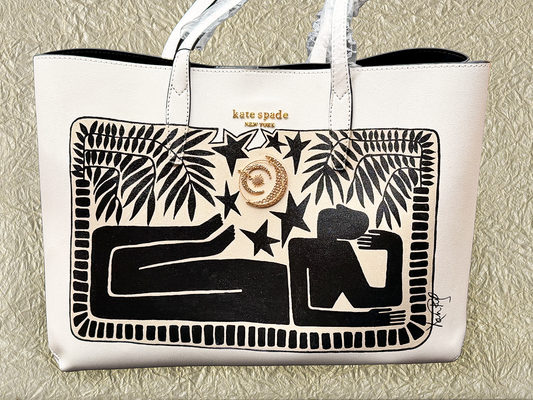 Beach Bag featuring The Loneliness --  by João Incerti